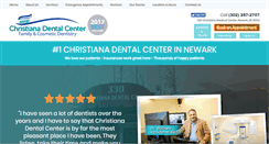 Desktop Screenshot of christianasmiles.com